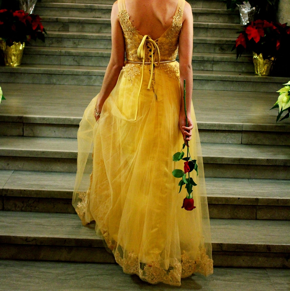 Gold Ball Gown